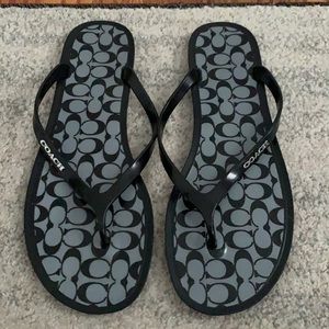 Coach Lyra Jelly Flip Flops